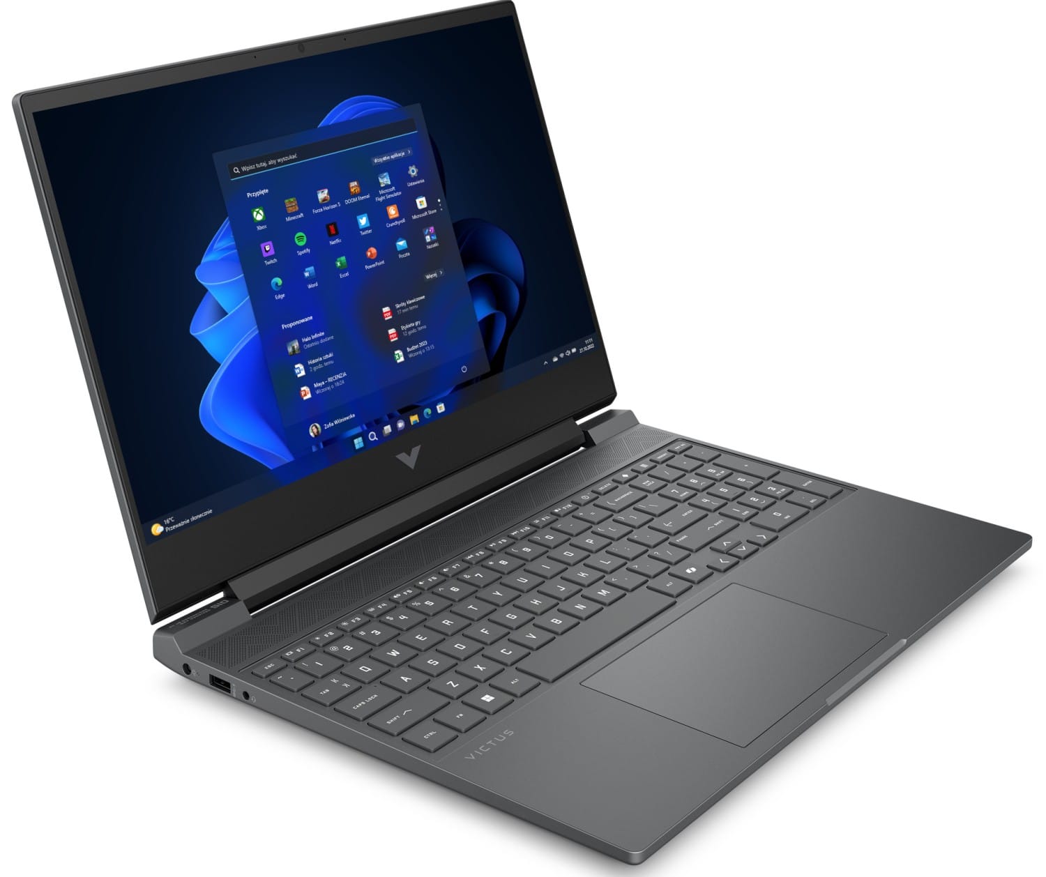 HP Victus 15 - i7-13620H 15,6''-144Hz 8GB 512GB W11H RTX3050 D9LZ0EA