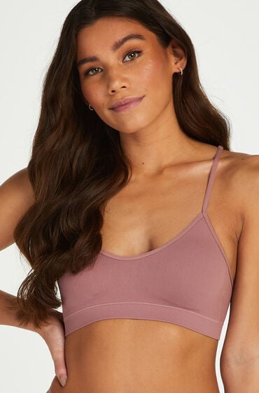 Hunkemöller Braletka bezszwowa Rose Fioletowy