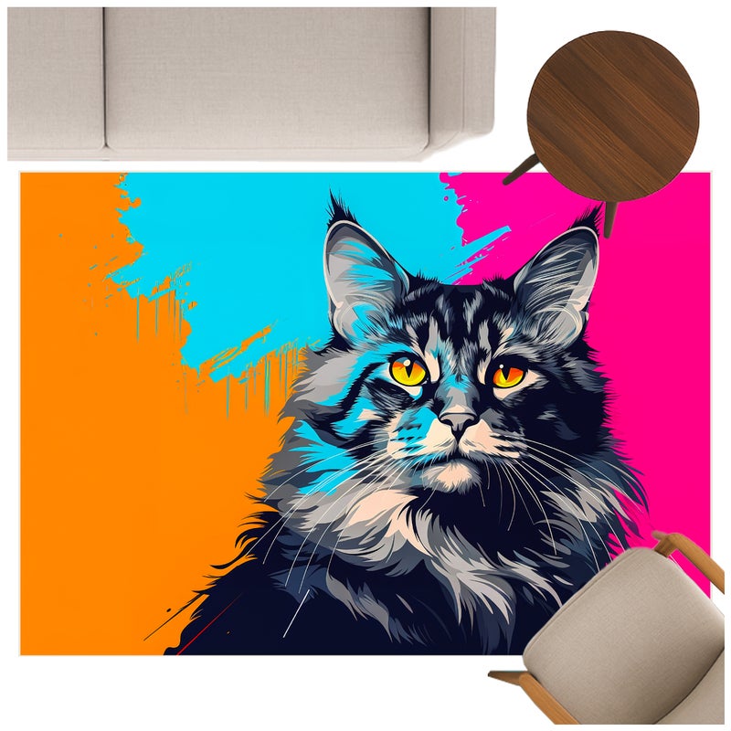 Dywan Photo 3D Strado 100x150 - GCR19 MainCoon