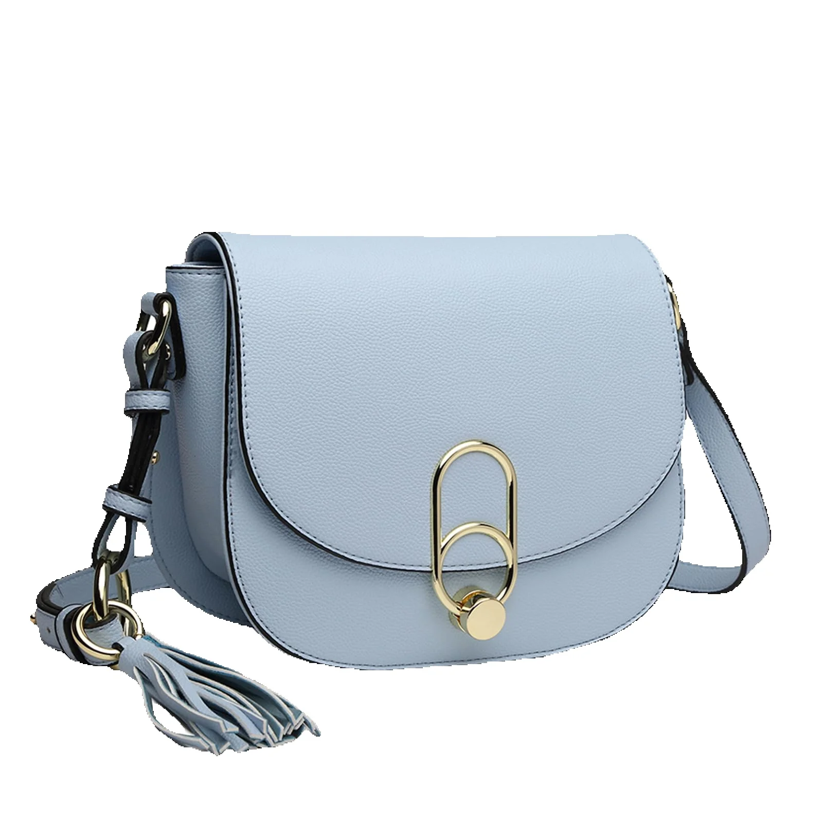 Miss Lulu damska torba na ramię torba z zamkiem błyskawicznym i frędzel, nowoczesna, idealna na wakacje i zakupy, torba Crossbody