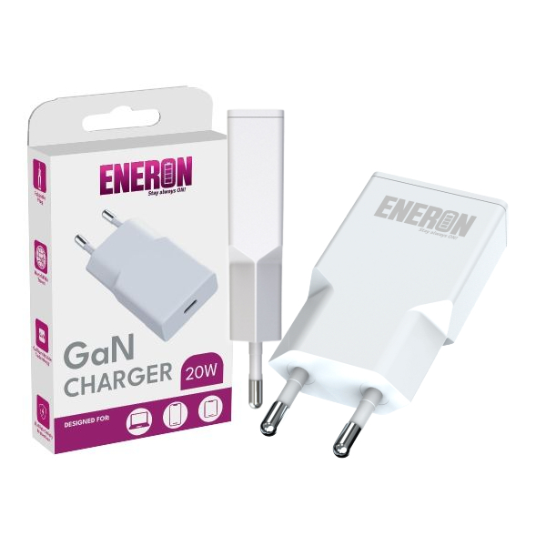 Ładowarka GAN 20W 1xUSB-C Biała