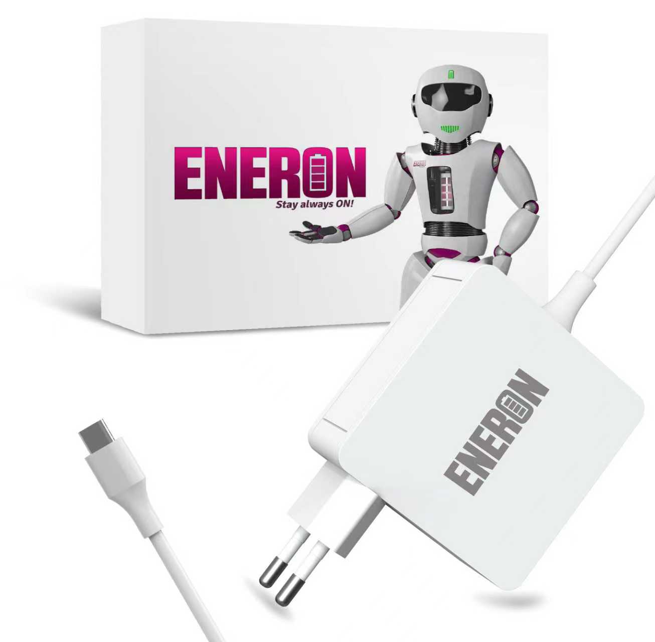 USB-C Universal Laptop GaN Charger 65W - White