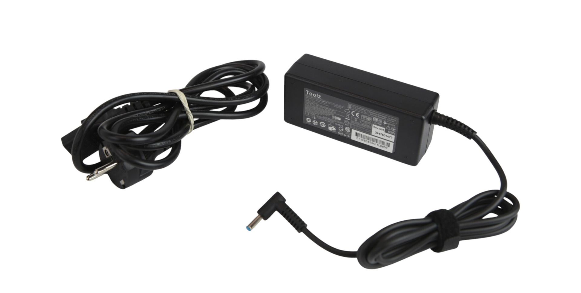 Zasilacz Toolz HP Niebieska Końcówka 65W 19,5V 3,33A PA-1650-32HE PPP009L-E