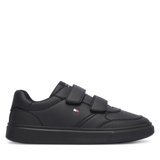 Sneakersy Tommy Hilfiger Low Cut Velcro Sneaker T3X9-35240-1355 S Czarny