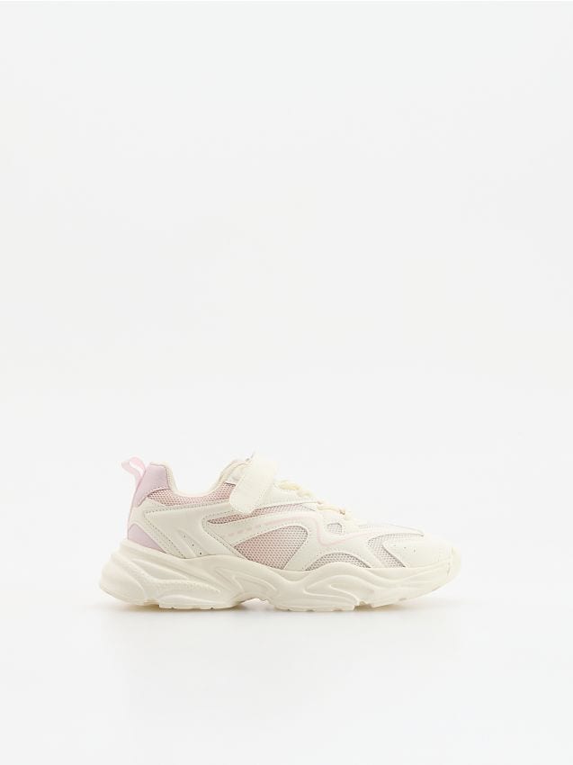 Reserved - Buty sportowe - złamana biel