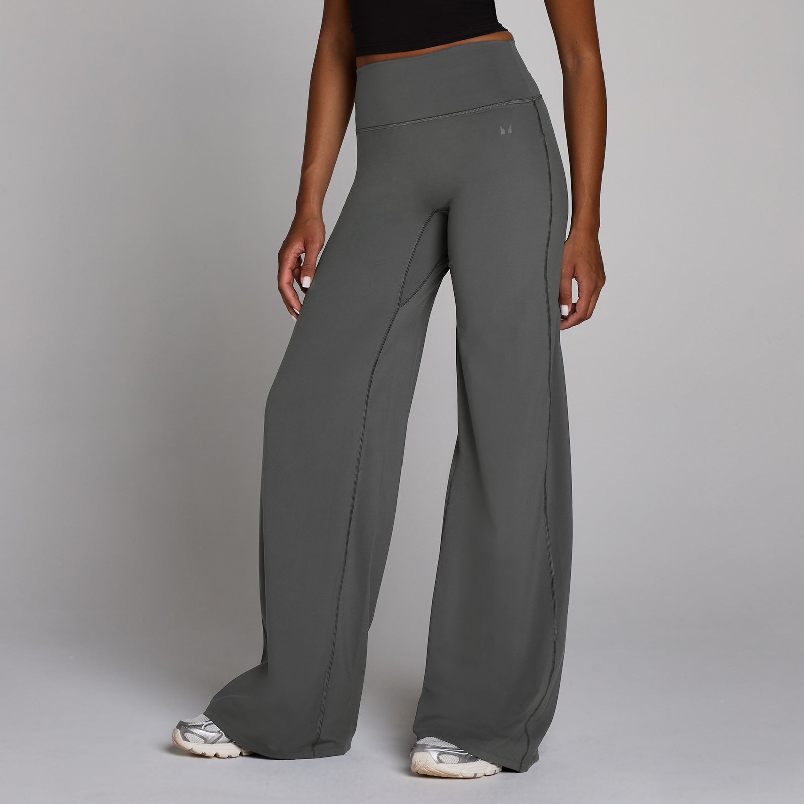 Legginsy damskie MP Tempo Wide Leg - Ciemnoszary - S