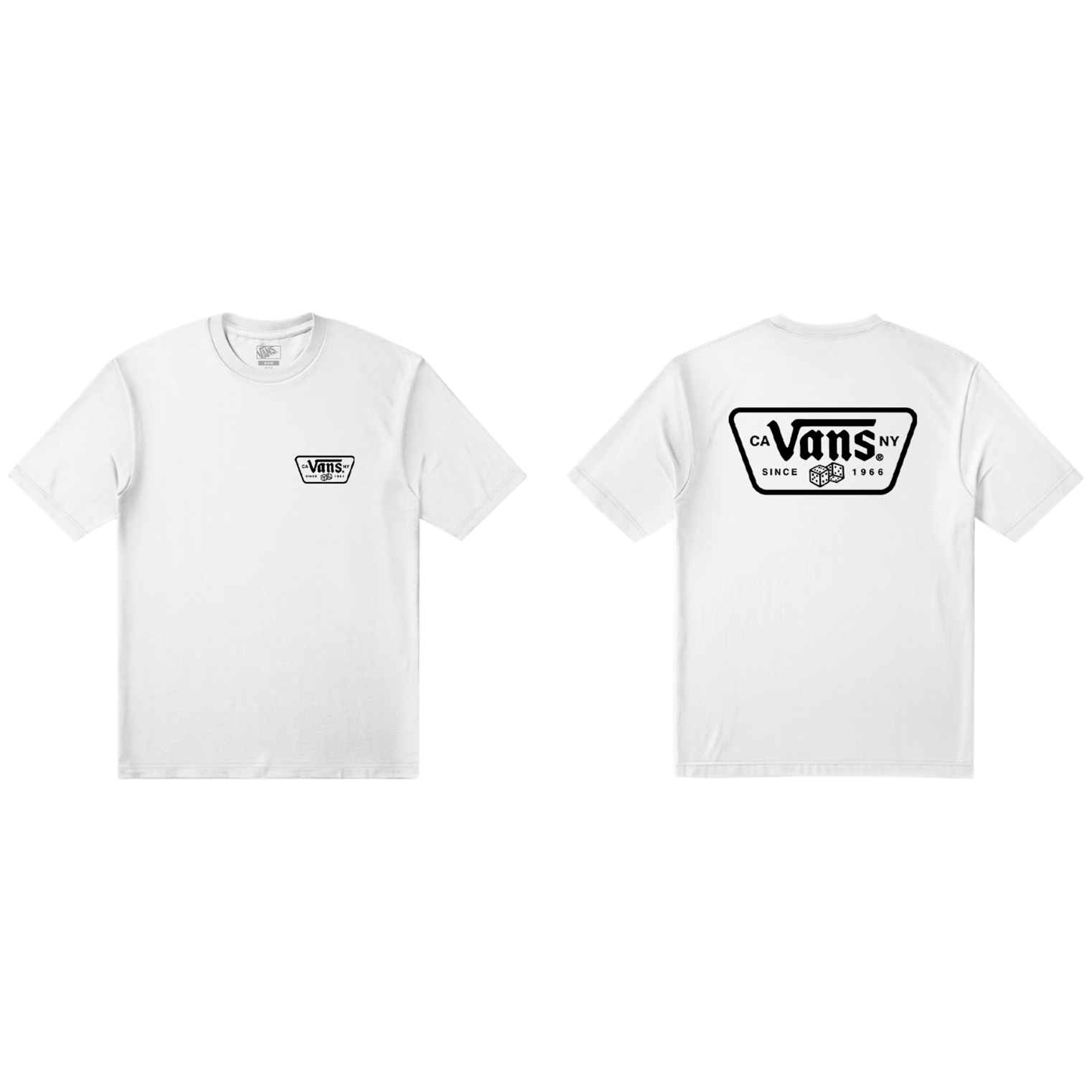 Koszulka męska Vans Knu Patch SS Tee Rozmiar: L / Kolor: biały