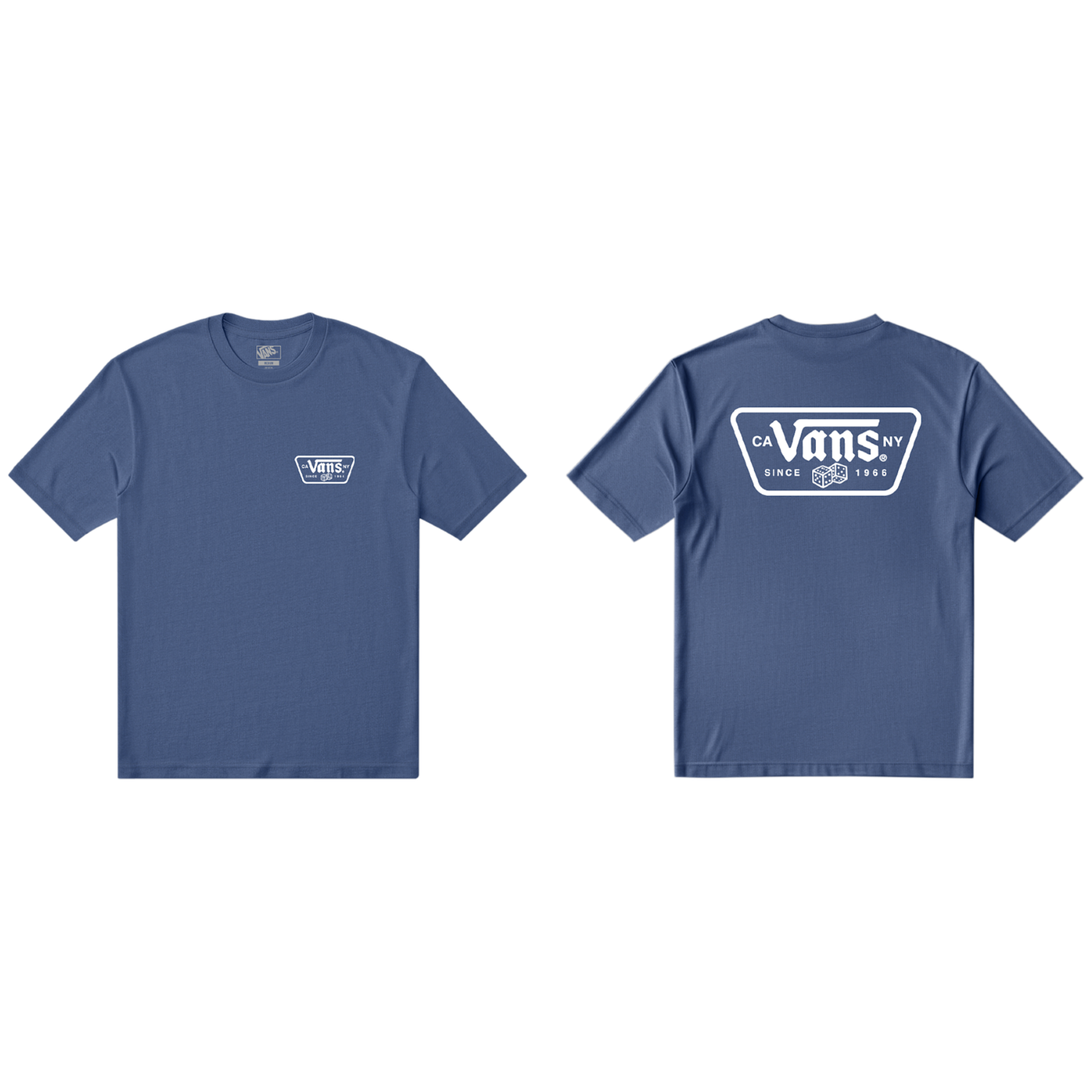 Koszulka męska Vans Knu Patch SS Tee Rozmiar: L / Kolor: niebieski