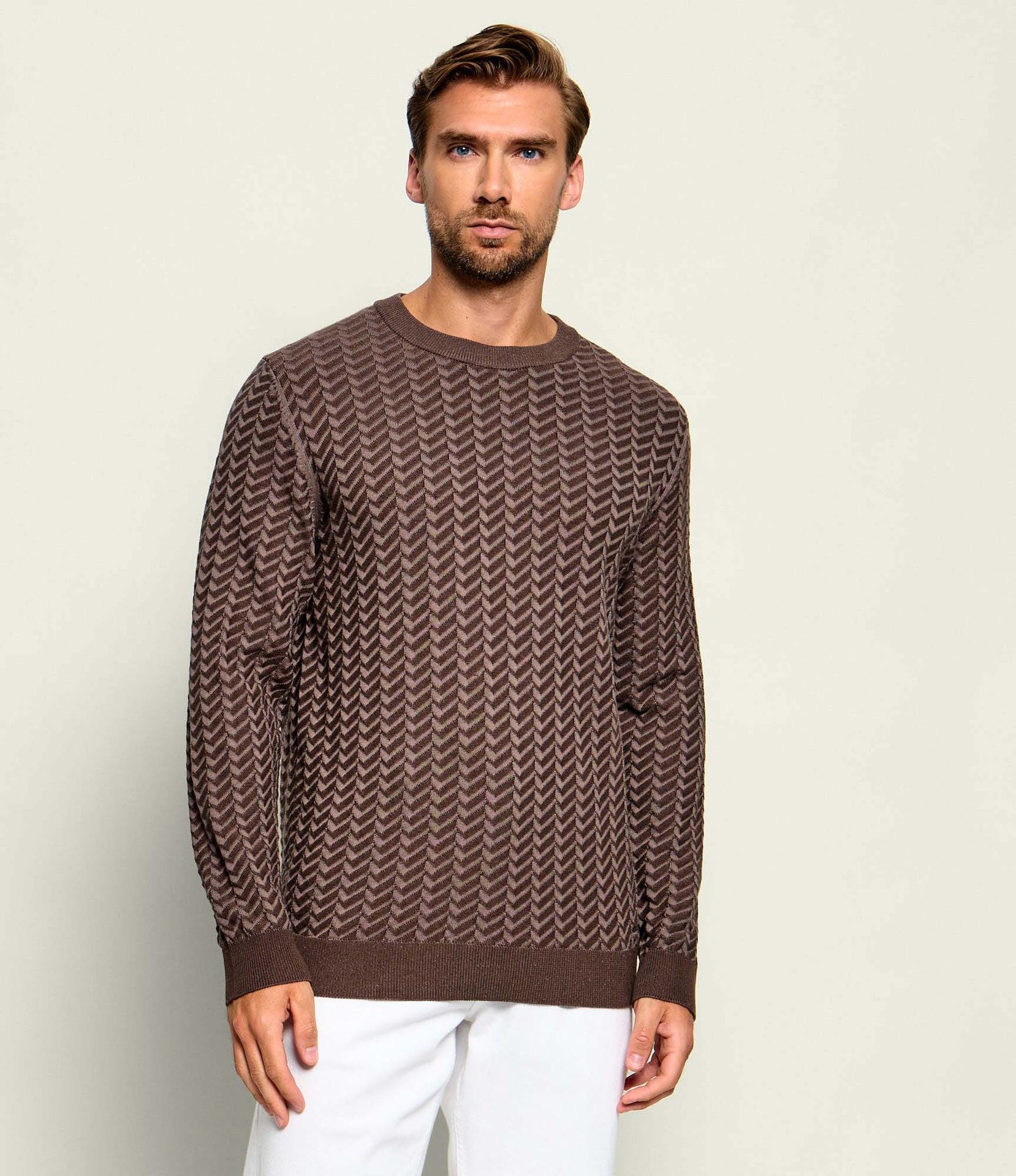 HUGO Sweter Simond Regular Fit