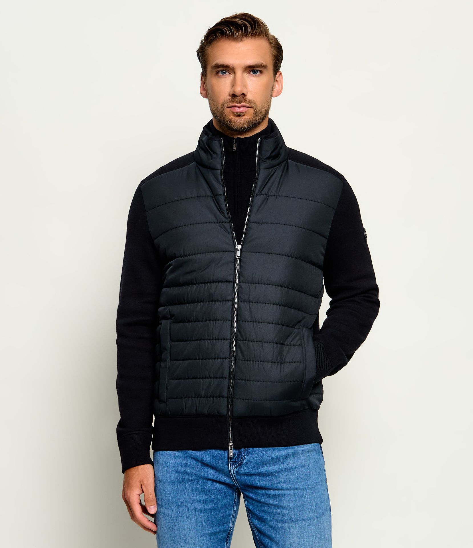 BOSS BLACK Kurtka H-Facente Regular Fit z dodatkiem wełny