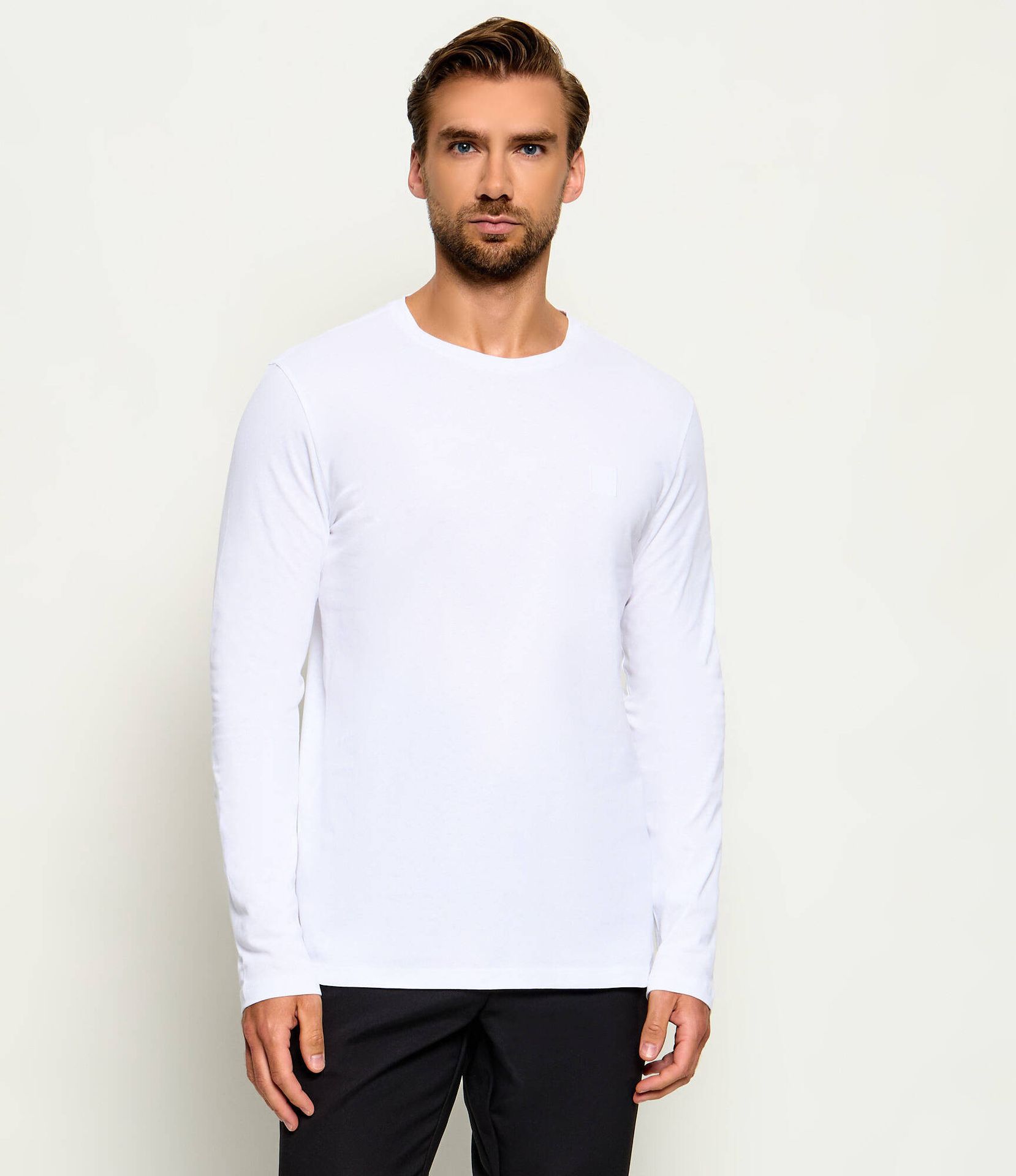 BOSS ORANGE Longsleeve Tacks Regular Fit