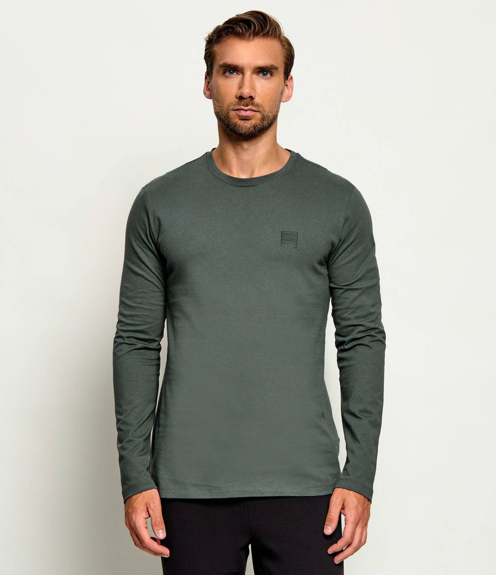 BOSS ORANGE Longsleeve Tacks Regular Fit