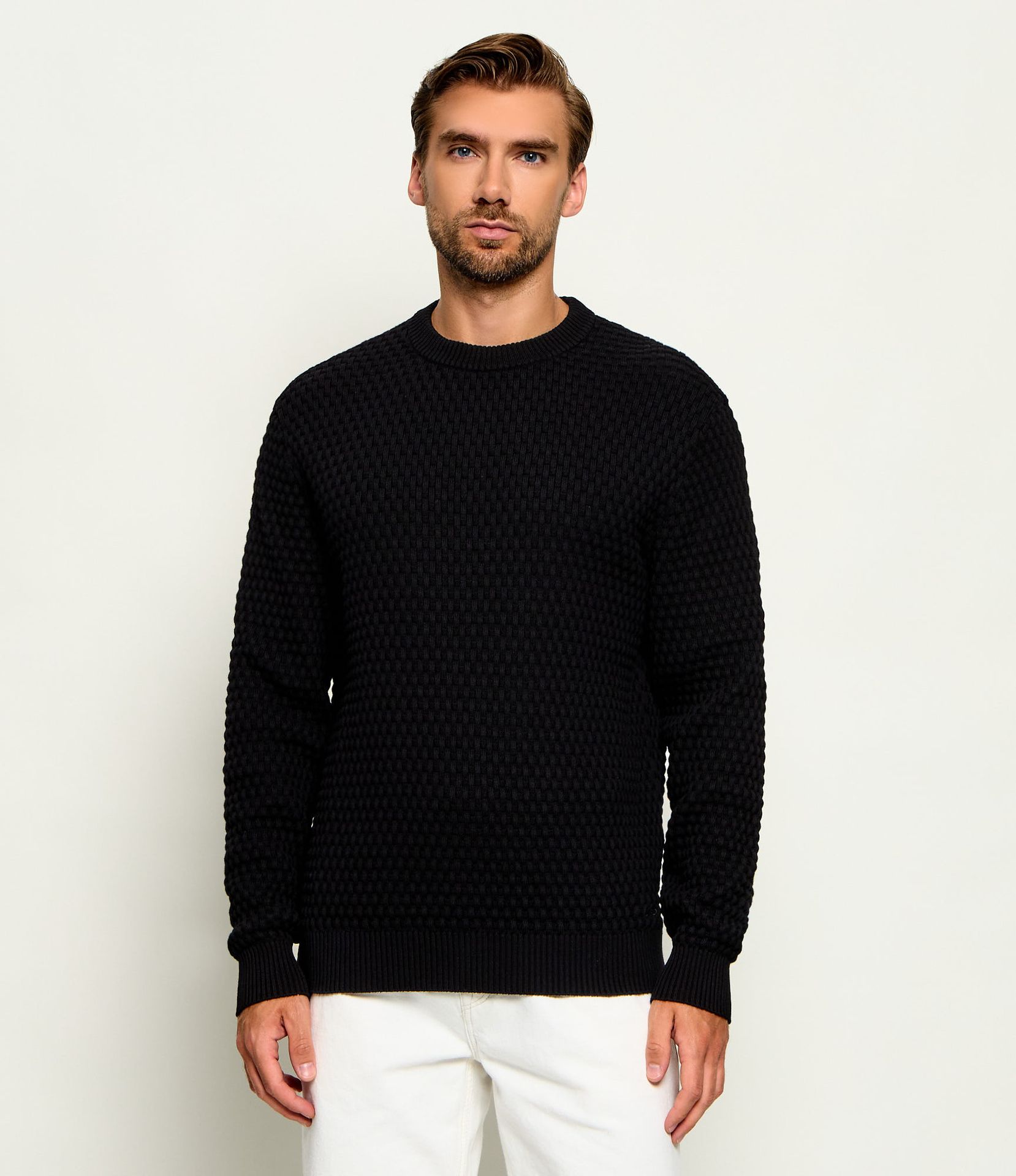 HUGO Sweter Sylas Regular Fit