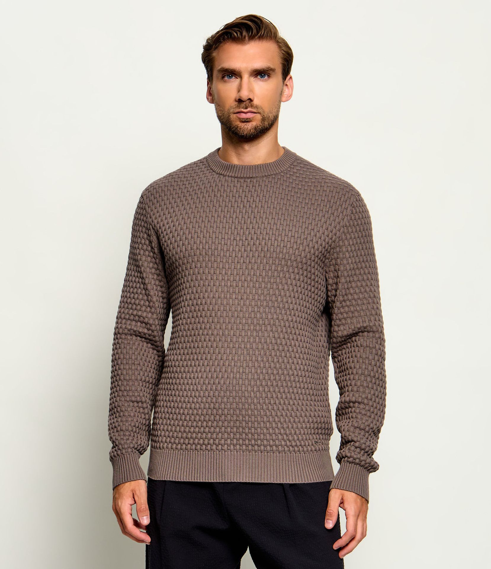 HUGO Sweter Sylas Regular Fit