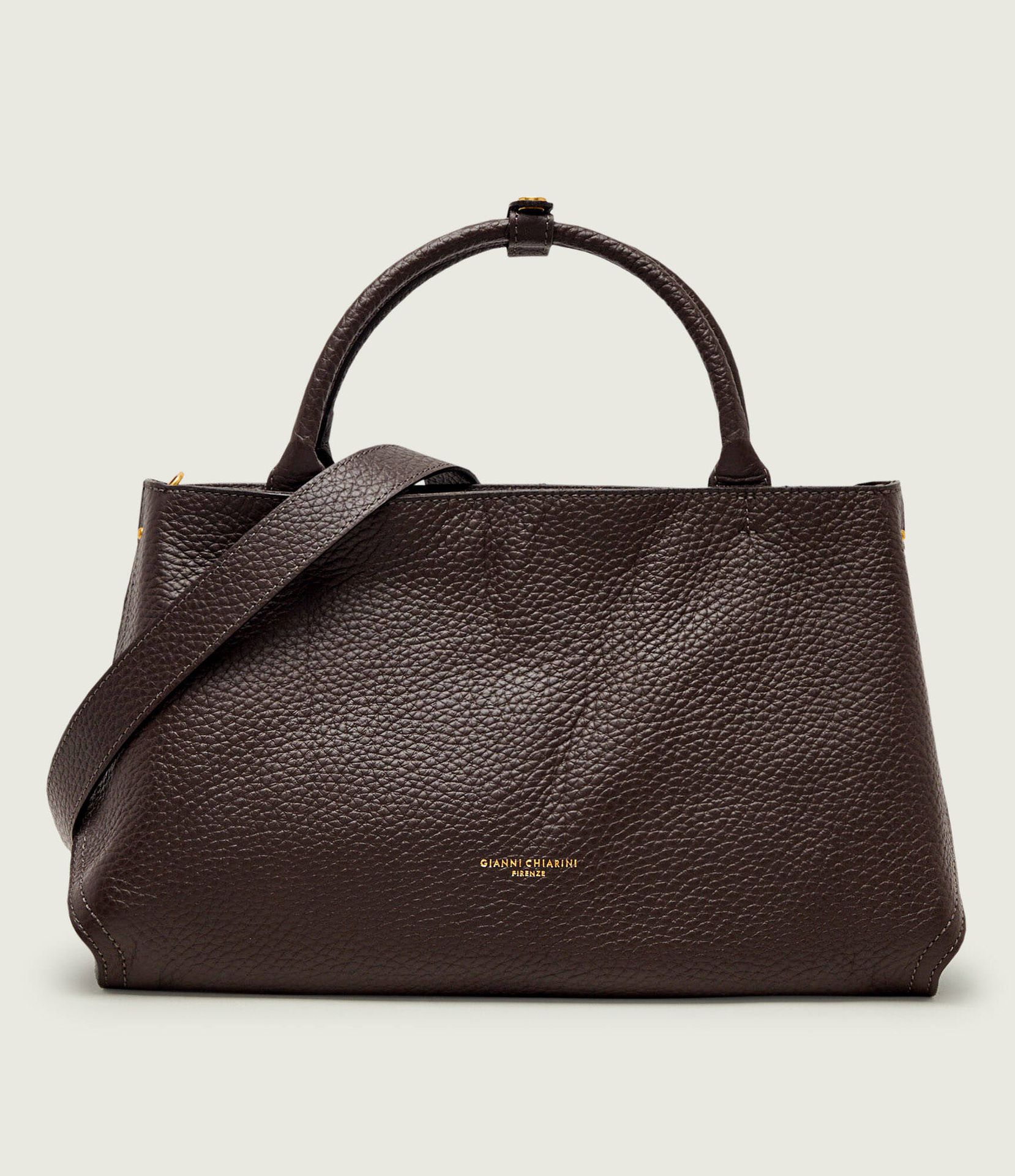 GIANNI CHIARINI Skórzana shopperka Amal