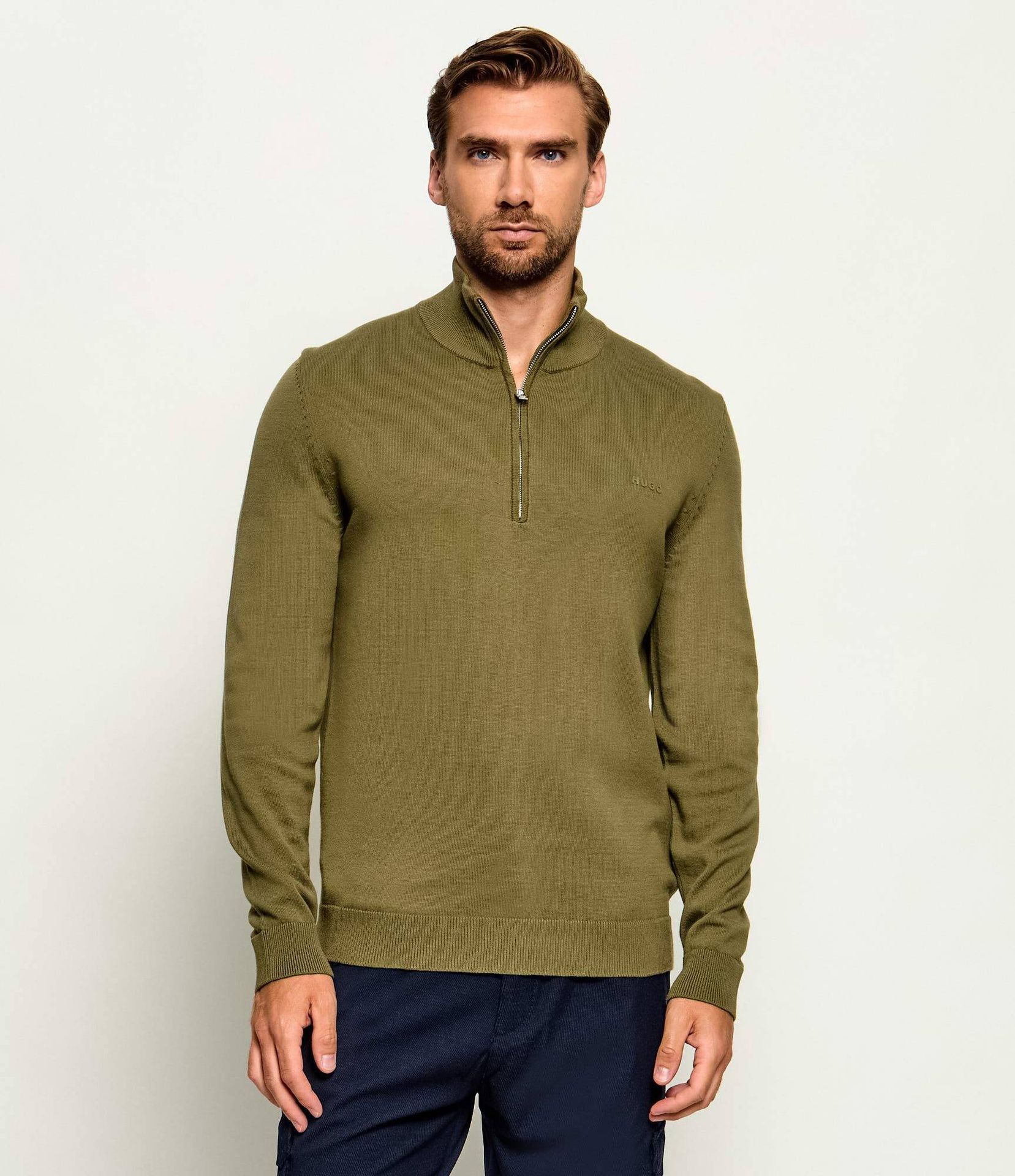 HUGO Sweter San Quintus-C2 Regular Fit