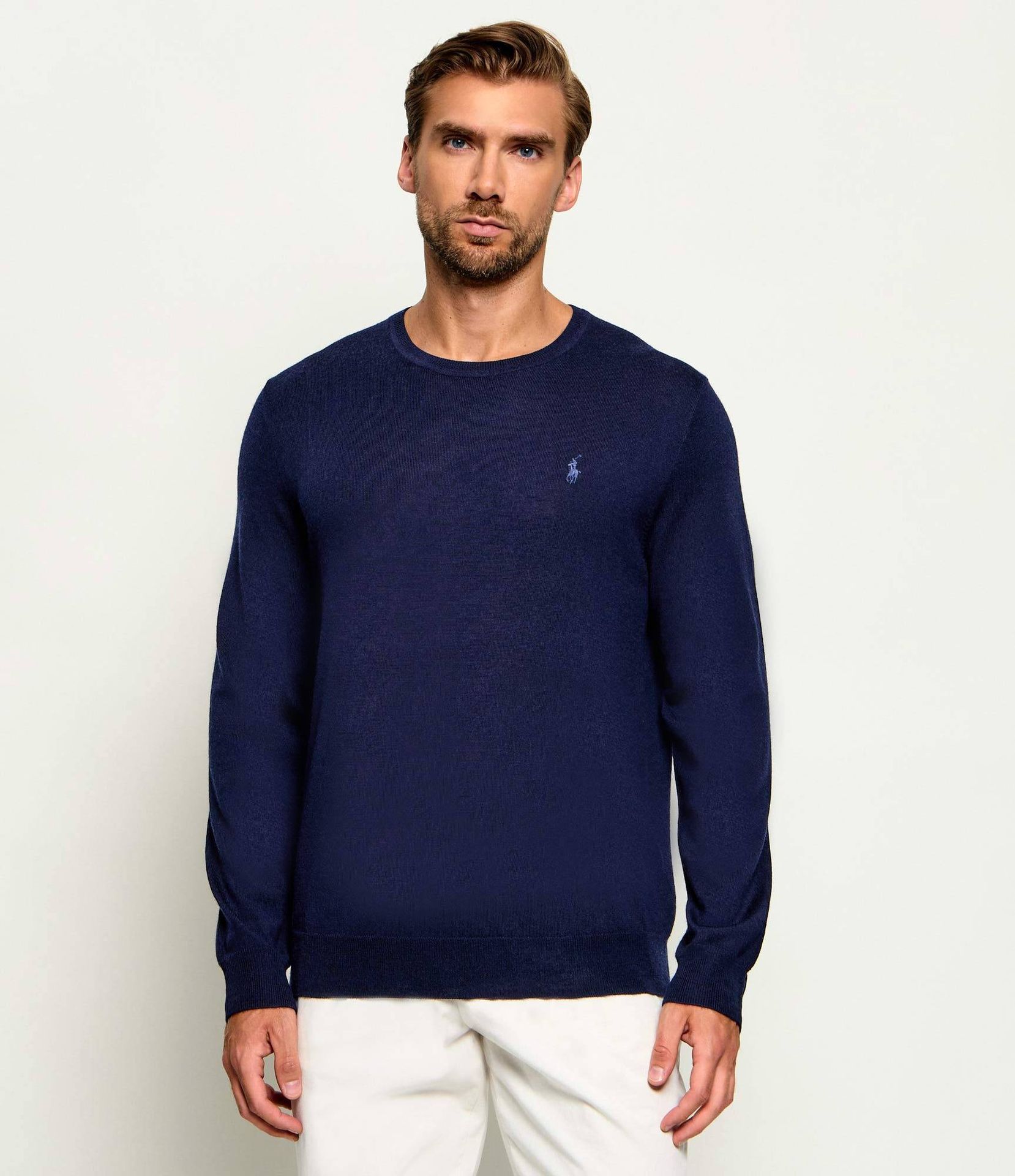 POLO RALPH LAUREN Wełniany sweter Regular Fit