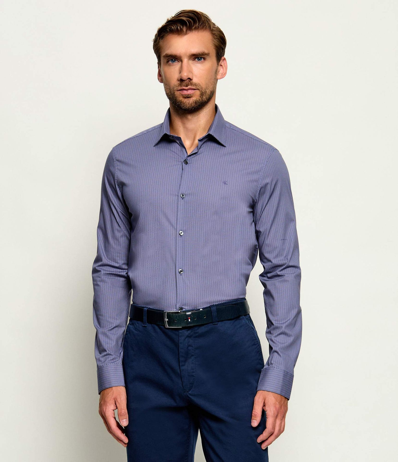 Calvin Klein Koszula Slim Fit stretch