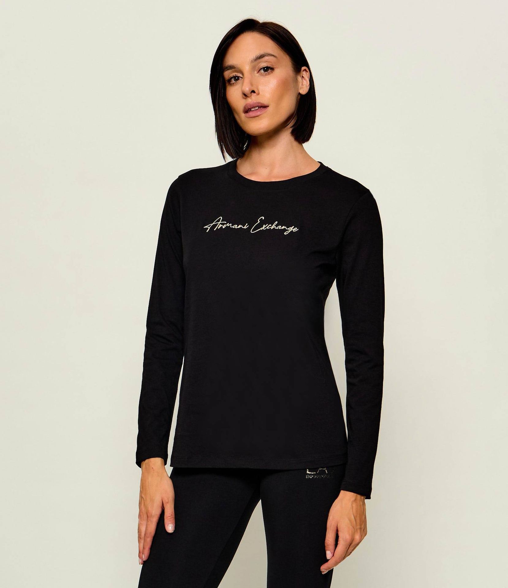 Armani Exchange Bluzka Regular Fit