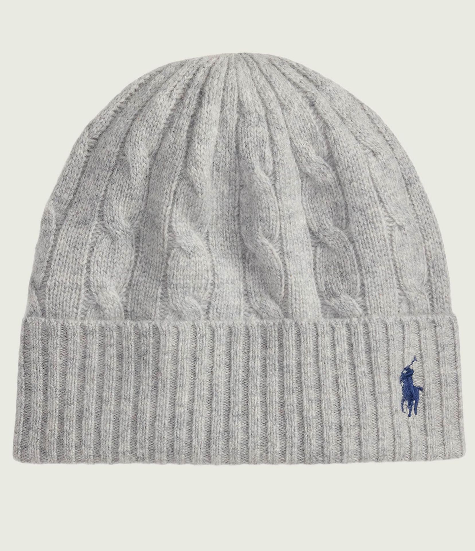 POLO RALPH LAUREN Wełniana czapka z dodatkiem kaszmiru