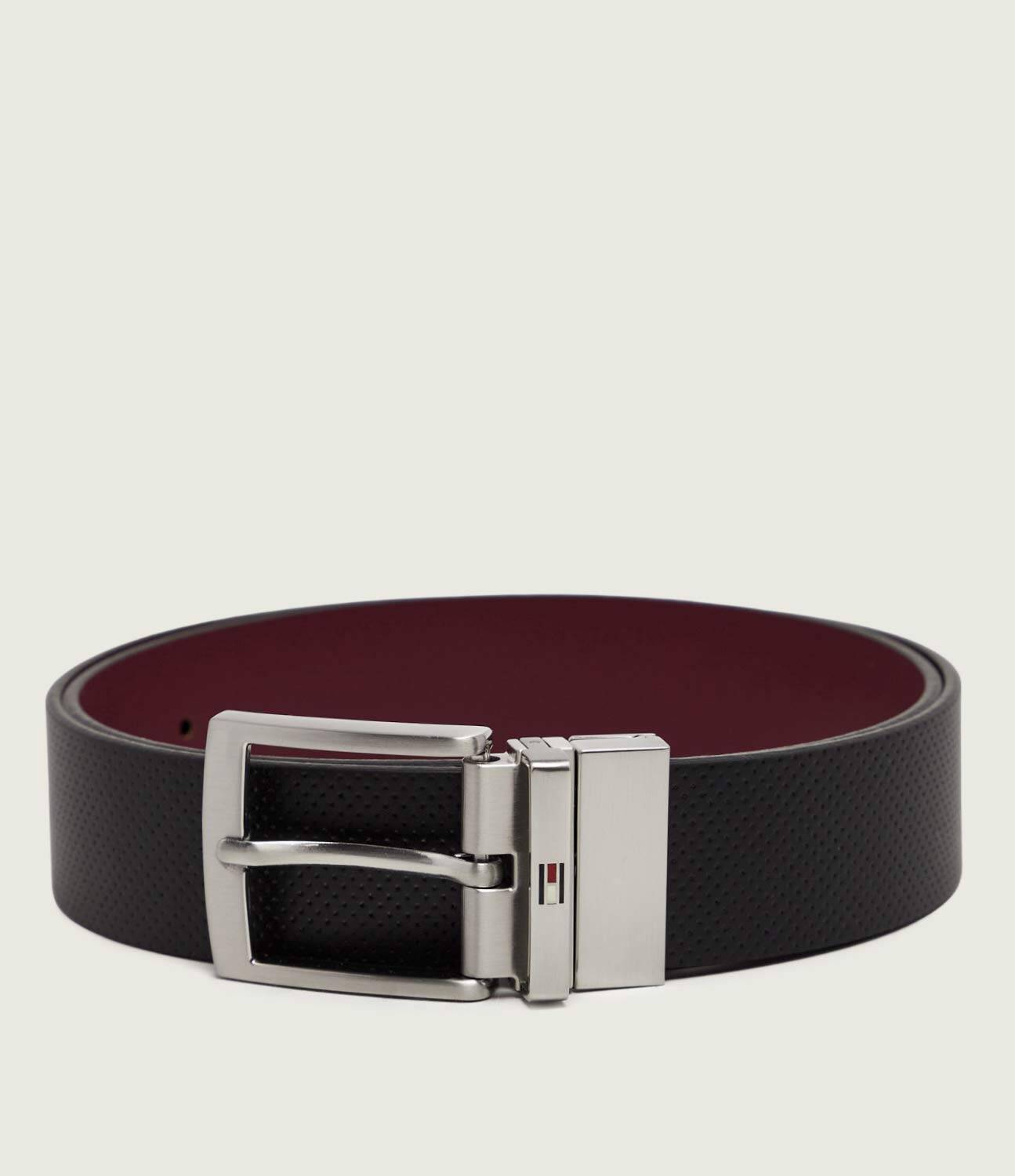 Tommy Hilfiger Skórzany dwustronny pasek Adan