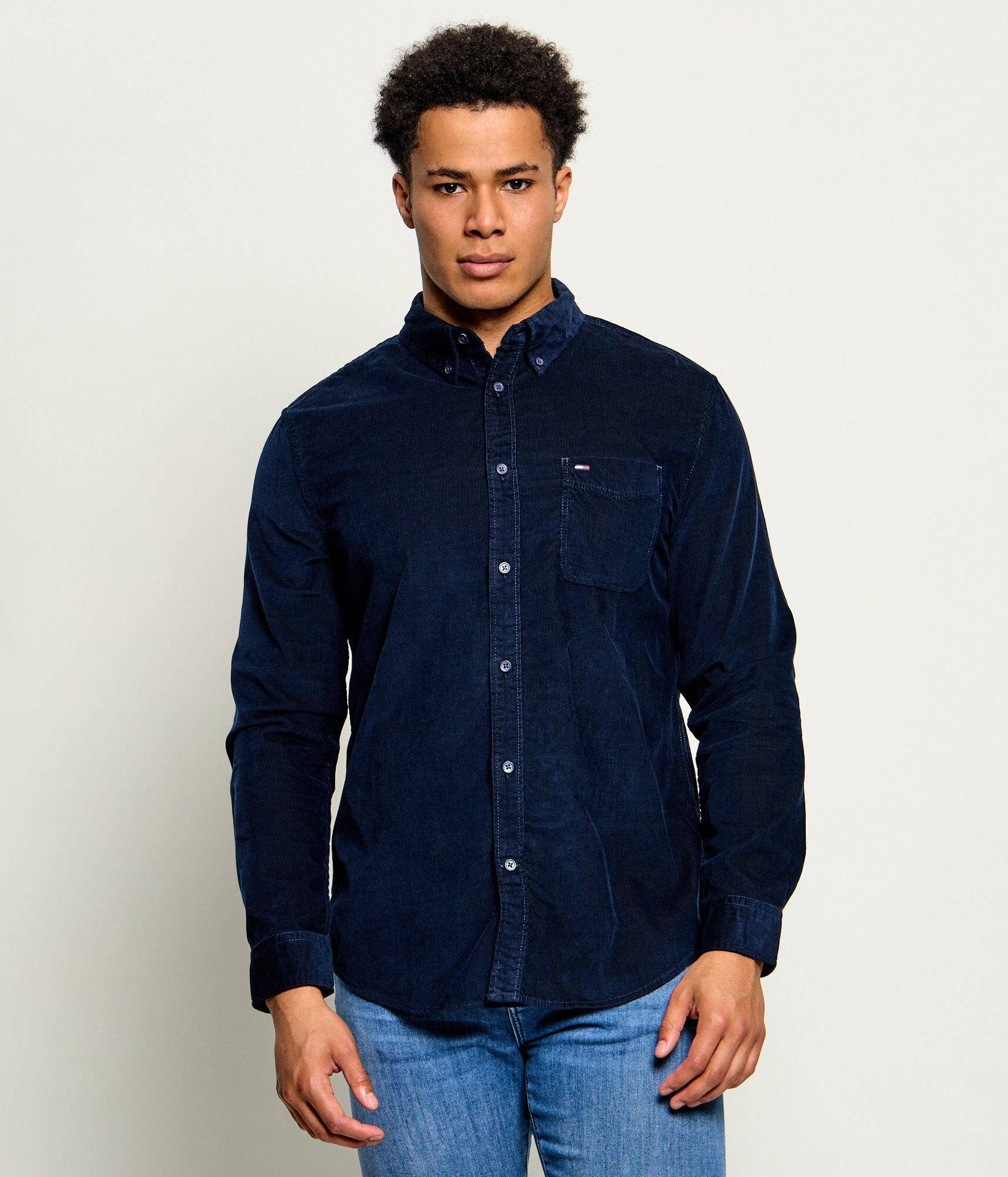 Tommy Jeans Koszula Regular Fit sztruks