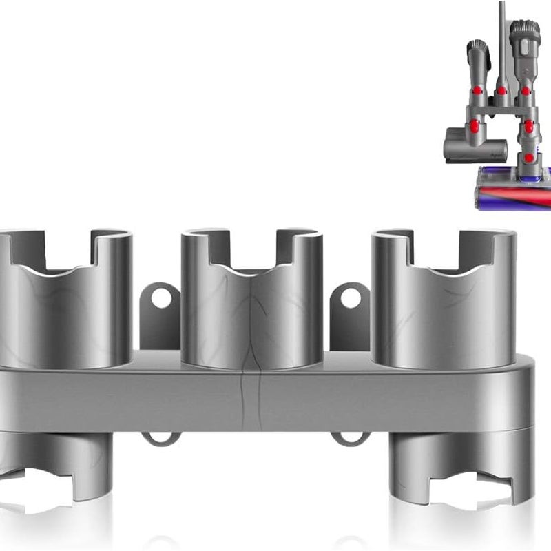 Uchwyt na akcesoria kompatybilny z odkurzaczami Dyson V7, V8, V10, V11, V15 Gen5, uchwyt ścienny do stacji dokującej, szary, 1 opakowanie