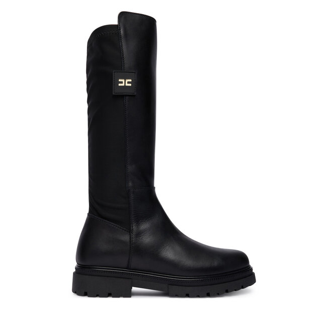 Oficerki Elisabetta Franchi F4A6-E0709-1333 Czarny