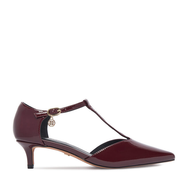 Czółenka Nine West CEO-CD25-123-2 Bordowy