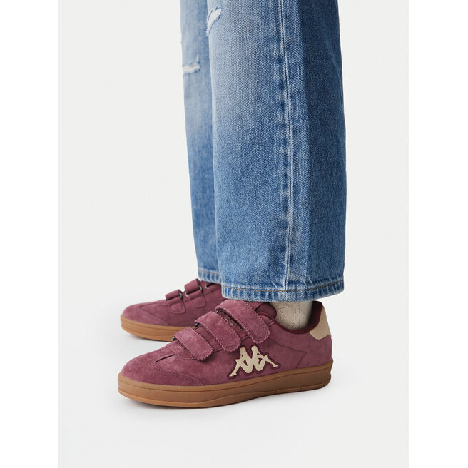 Sneakersy Kappa KAPPA-CEO-CP40-OLC-258084N(DZ) Bordowy