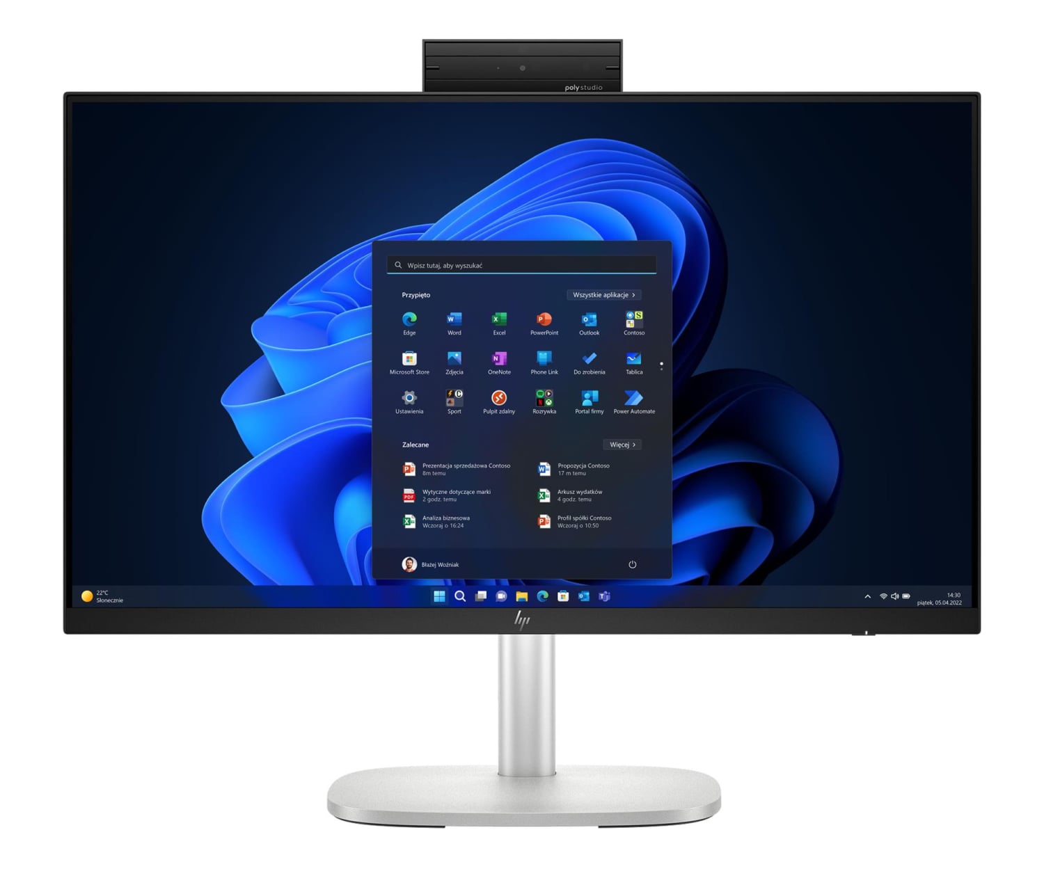 HP EliteStudio 8 AiO G1i Ultra 7-265/16GB/1TB/Win11P D73RVET