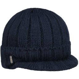 Czapka Dzianinowa z Daszkiem Matobo by McBURN, ciemnoniebieski, L/XL (58-61 cm)