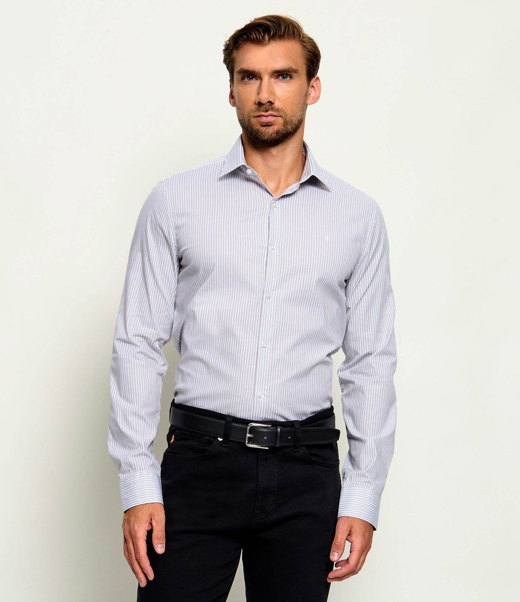 Calvin Klein Koszula Slim Fit stretch