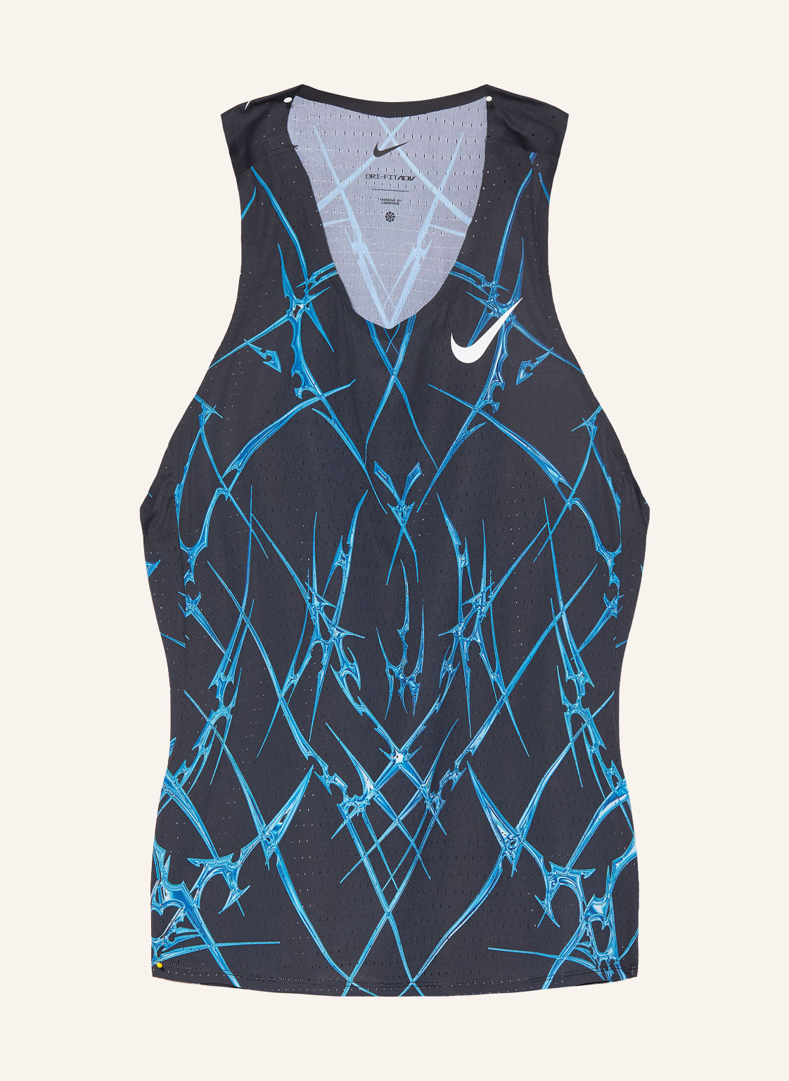 Nike Top Funkcyjny Aeroswift schwarz