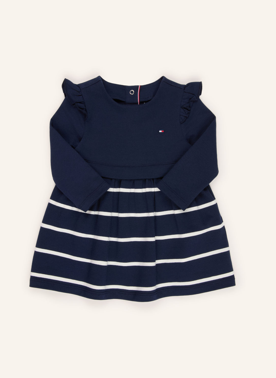 Tommy Hilfiger Sukienka Z Falbanami blau