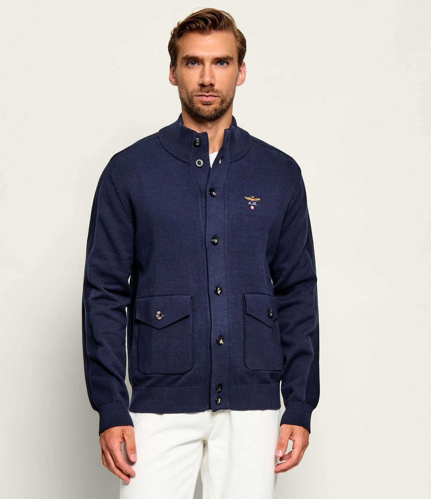 Aeronautica Militare Kardigan Regular Fit