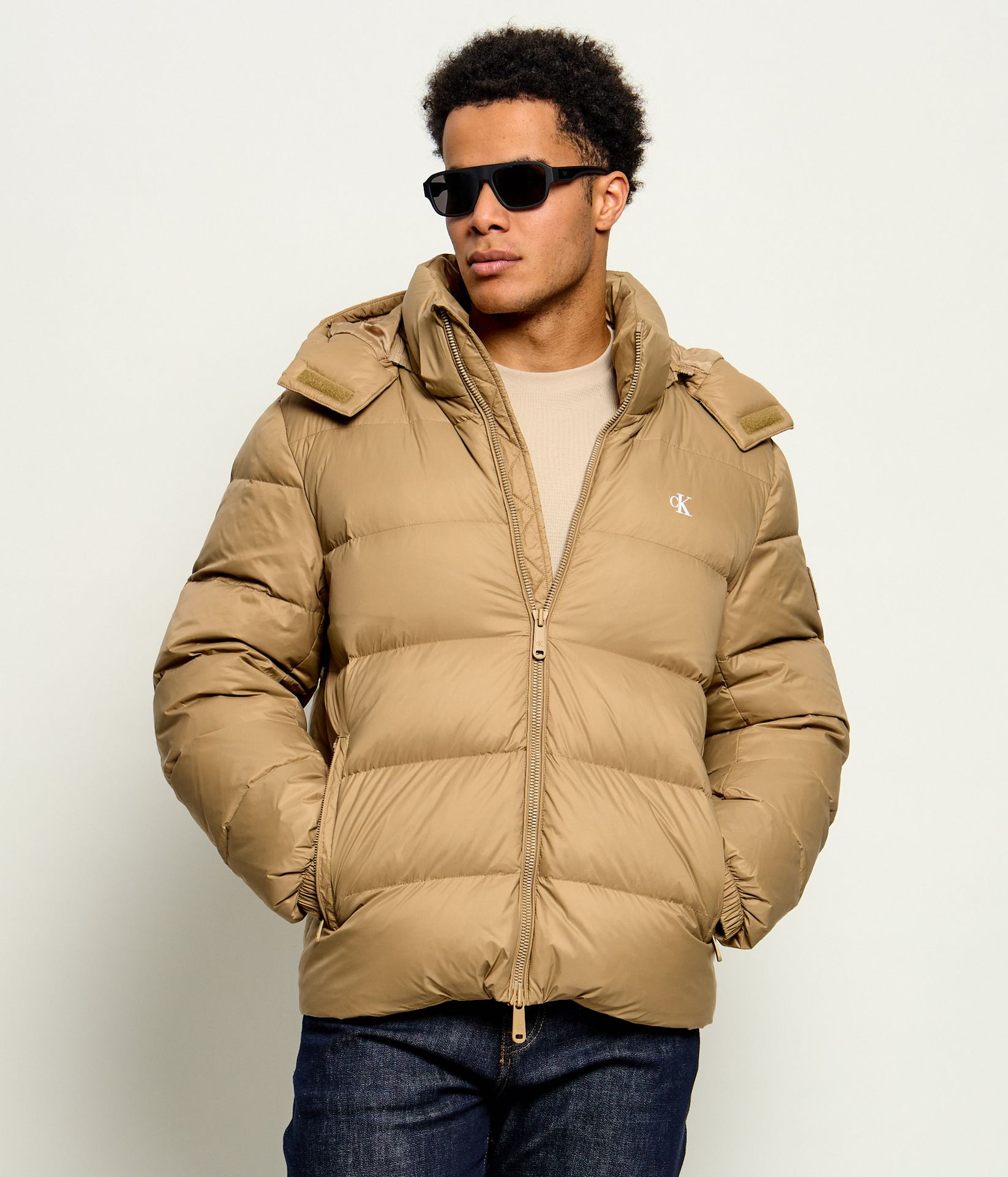 Calvin Klein Jeans Puchowa kurtka Regular Fit