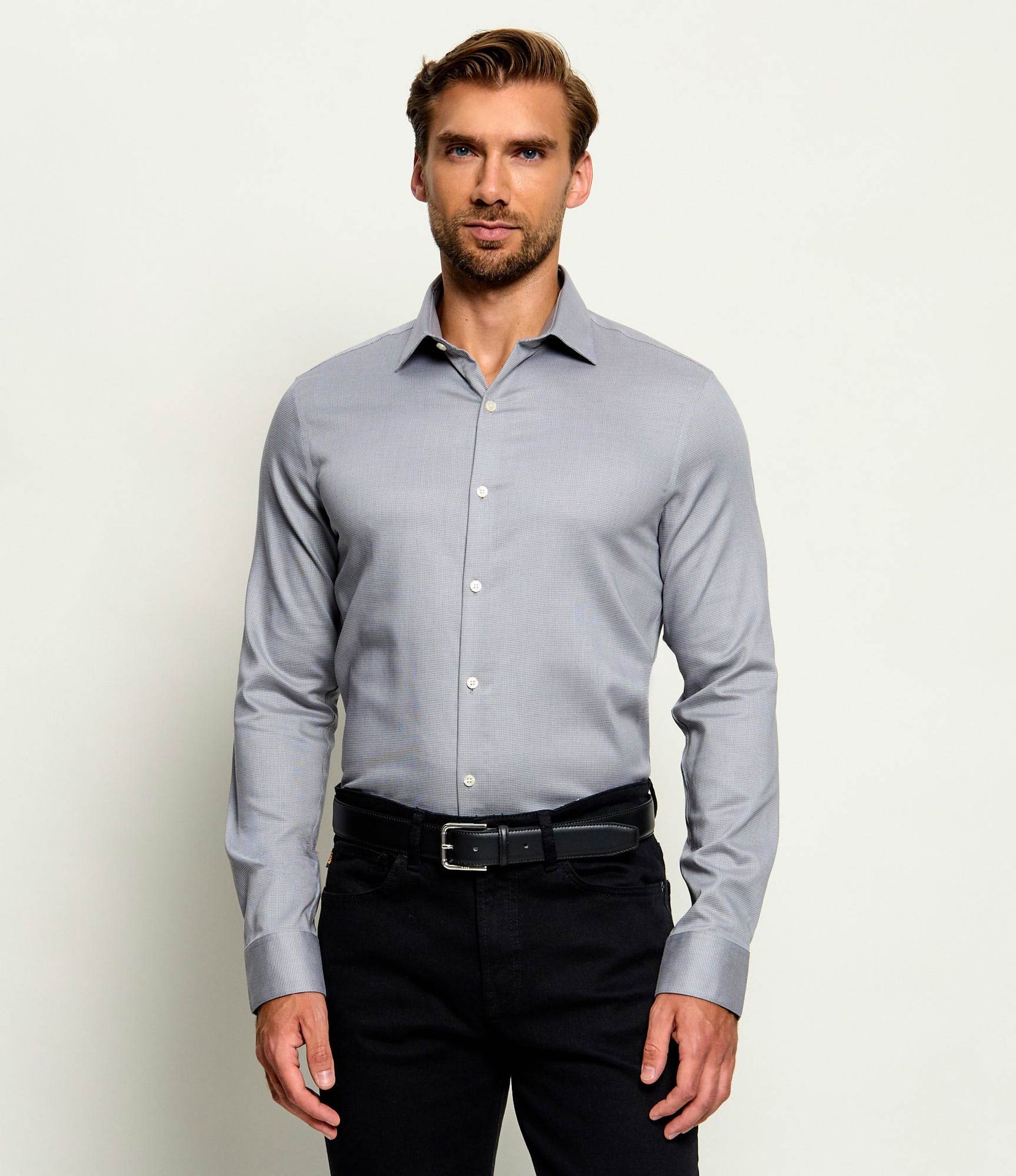 Calvin Klein Koszula Slim Fit stretch
