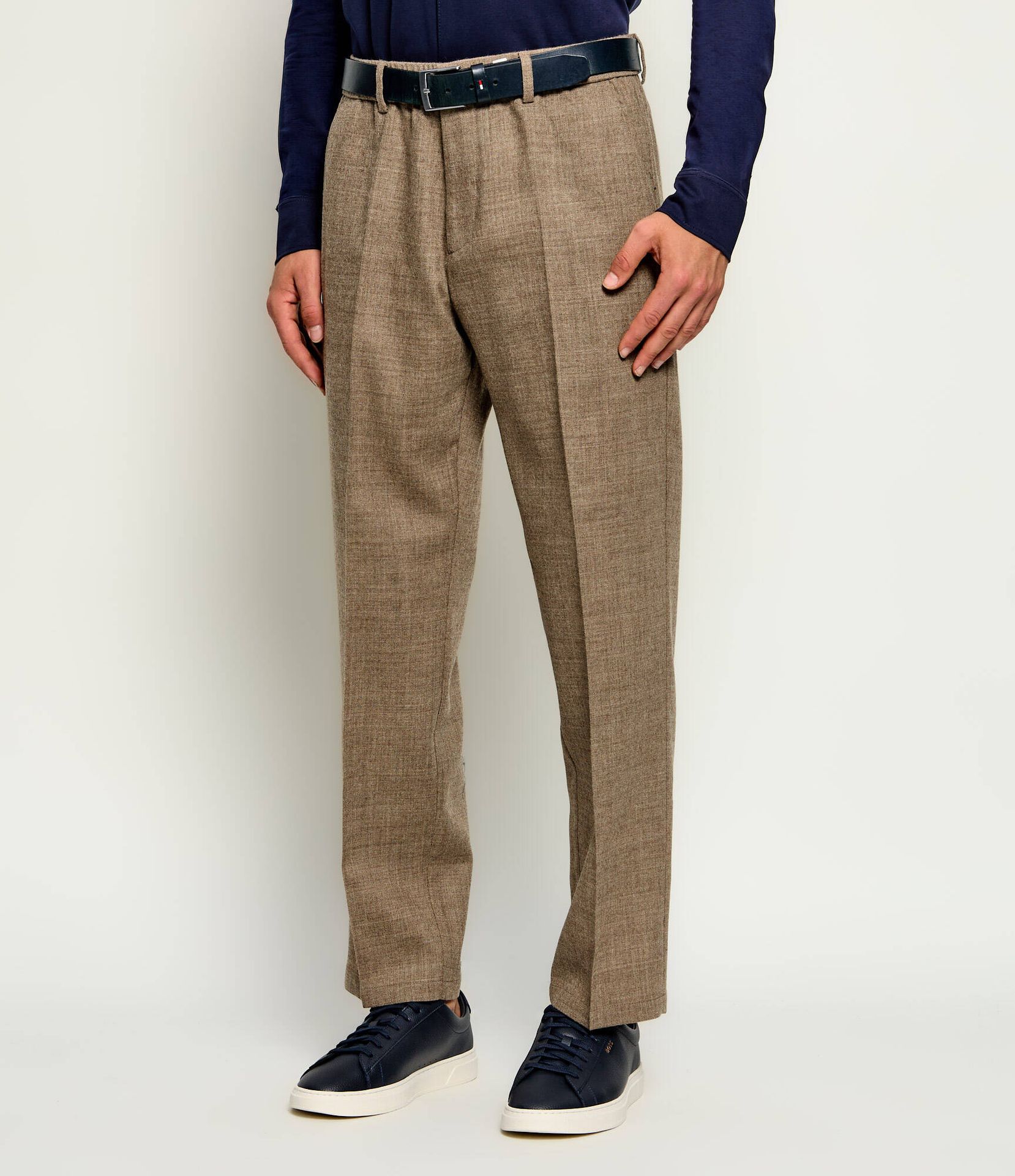 Bogner Wełniane spodnie Marcus -4 Regular Fit
