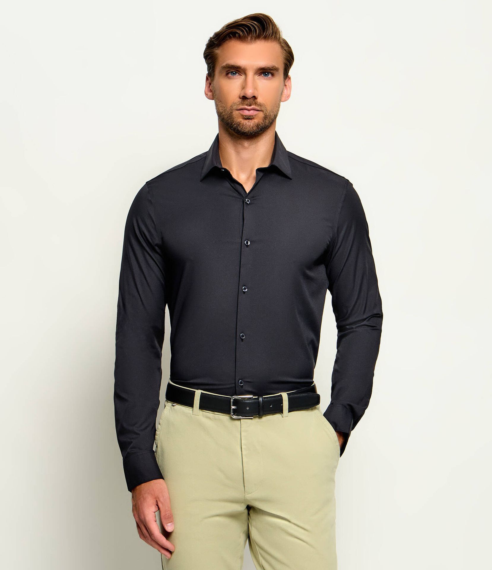 Calvin Klein Koszula Slim Fit stretch