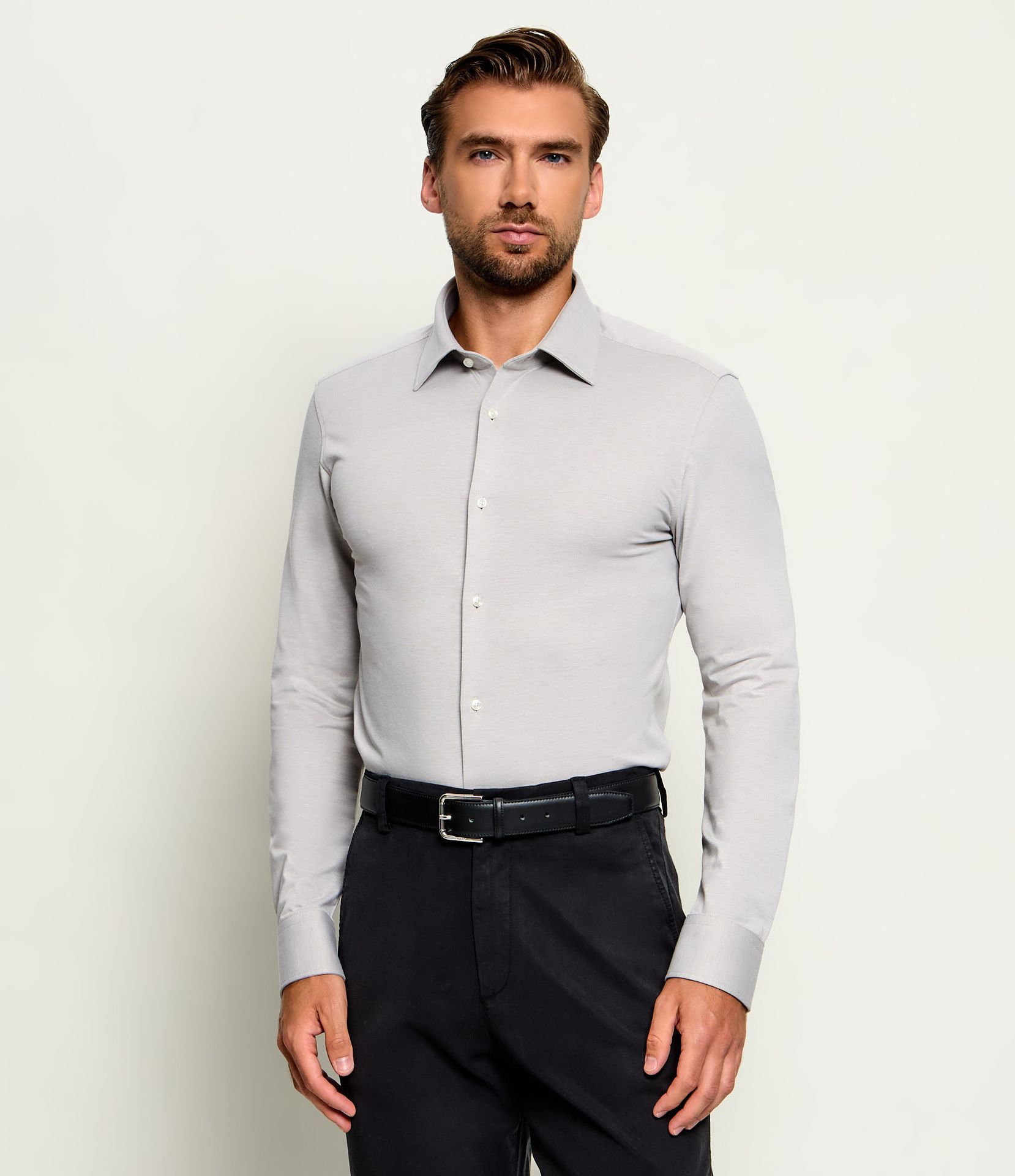BOSS BLACK Koszula P-Hank-K-261 Slim Fit stretch