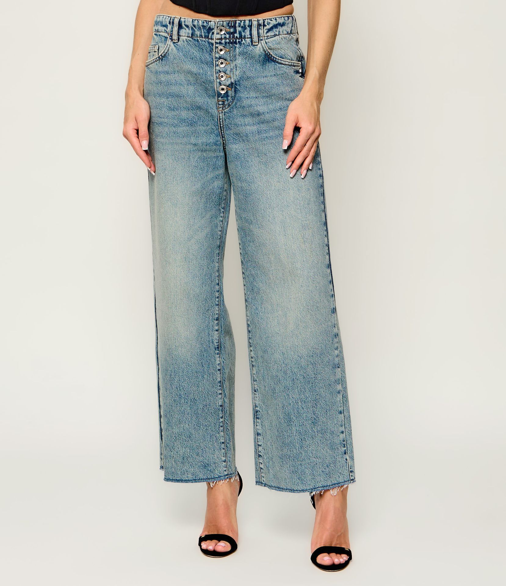 Patrizia Pepe Jeansy Loose fit
