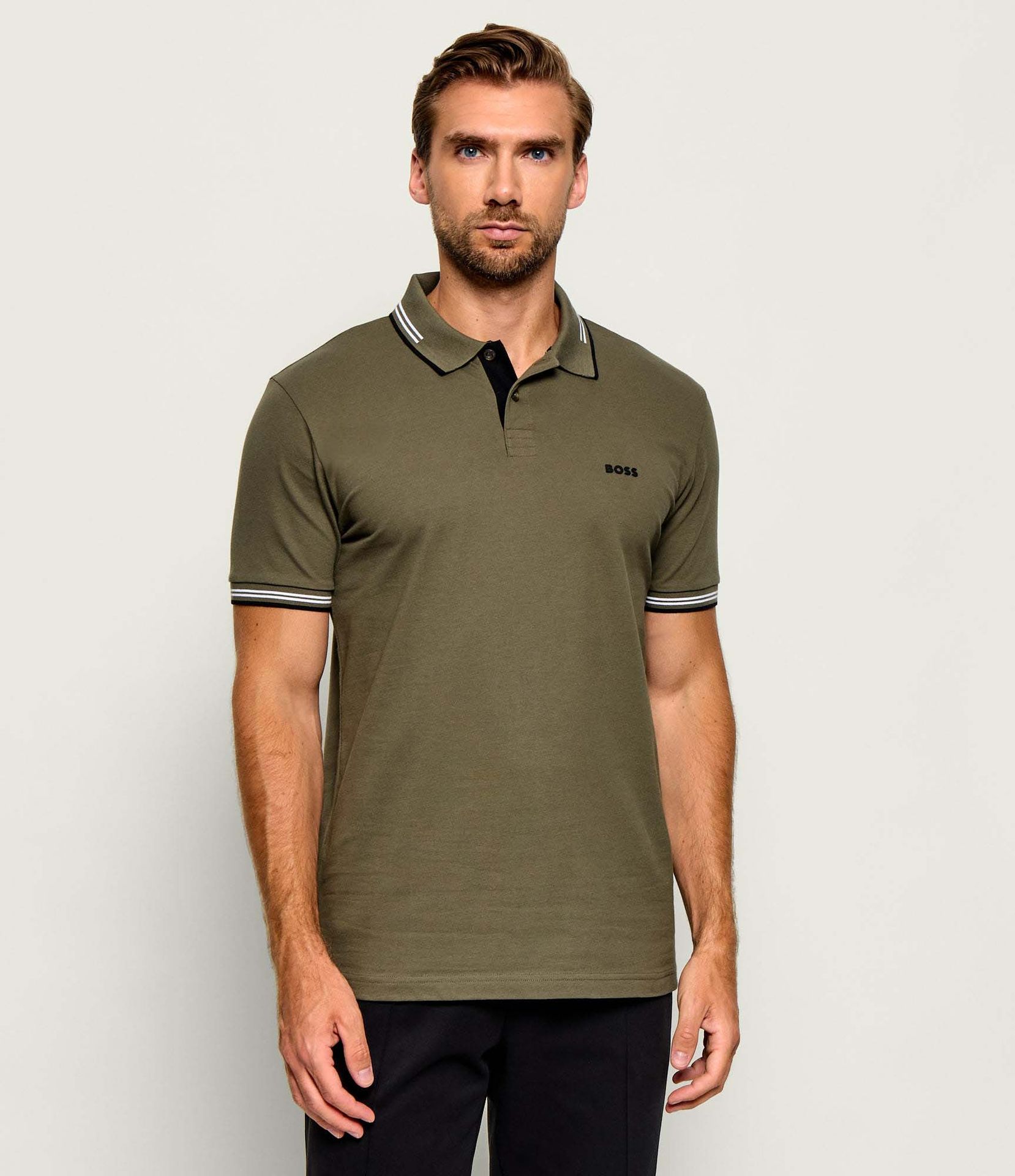BOSS GREEN Polo Paul Slim Fit stretch