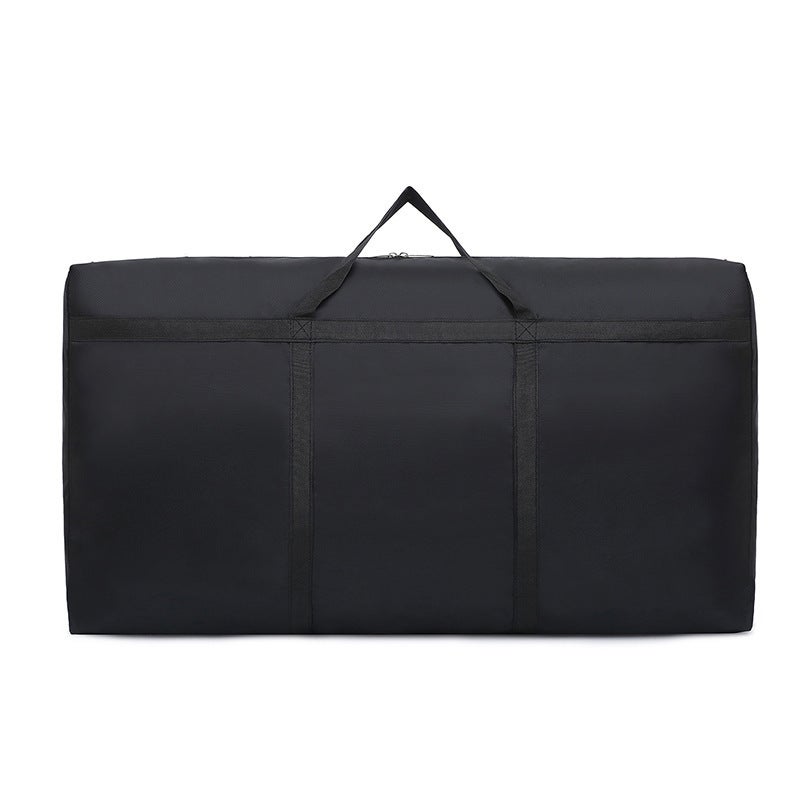 Pudełko z tkaniny Oxford (210D) Wymiary: 80 x 25 x 48 cm (wysokość 10 cm) Idealne do przechowywania ubrań i koców. (Zestaw 2 sztuk,kolor czarny)