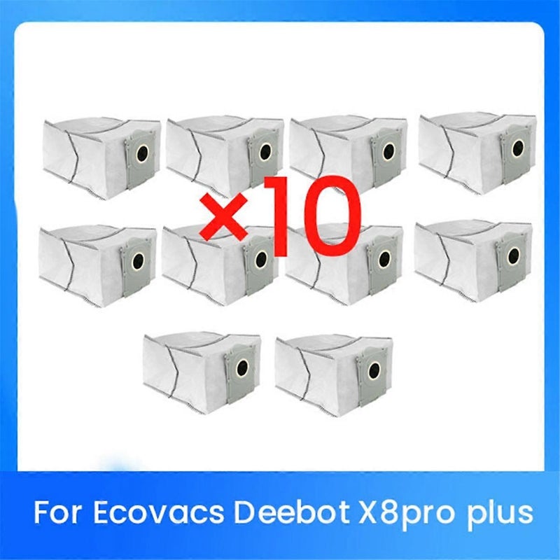 Opakowanie 10 worków przeciwkurzowych do odkurzacza Ecovacs Deebot X8pro Plus