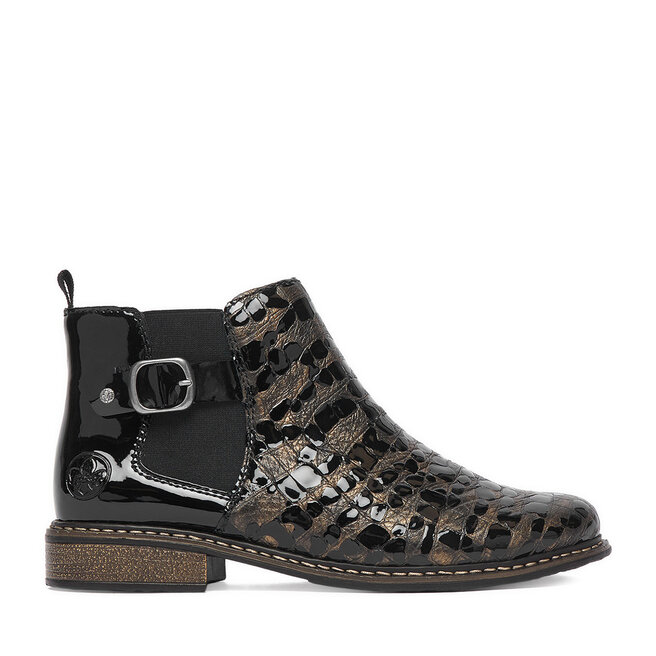 Botki Rieker CEO-Z4965-90 Brązowy ciemny