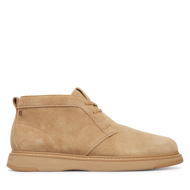 Trzewiki Tommy Hilfiger Comfort Suede Chukka FM0FM06074 Brązowy
