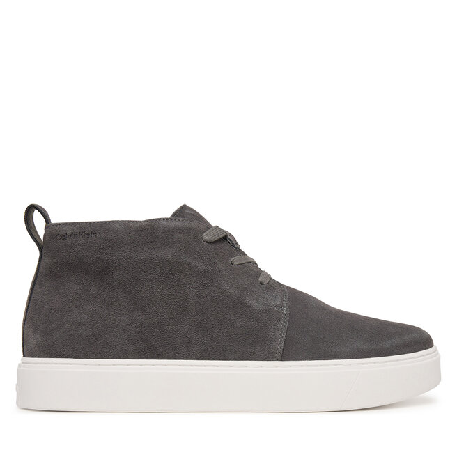 Trzewiki Calvin Klein Hybrid Clean Mid Lace Up Su HM0HM02254 Szary