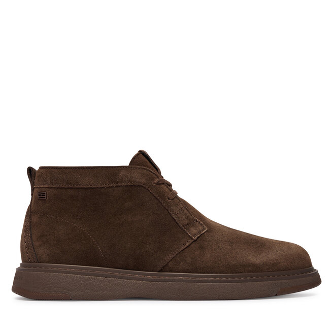 Trzewiki Tommy Hilfiger Comfort Suede Chukka FM0FM06074 Brązowy