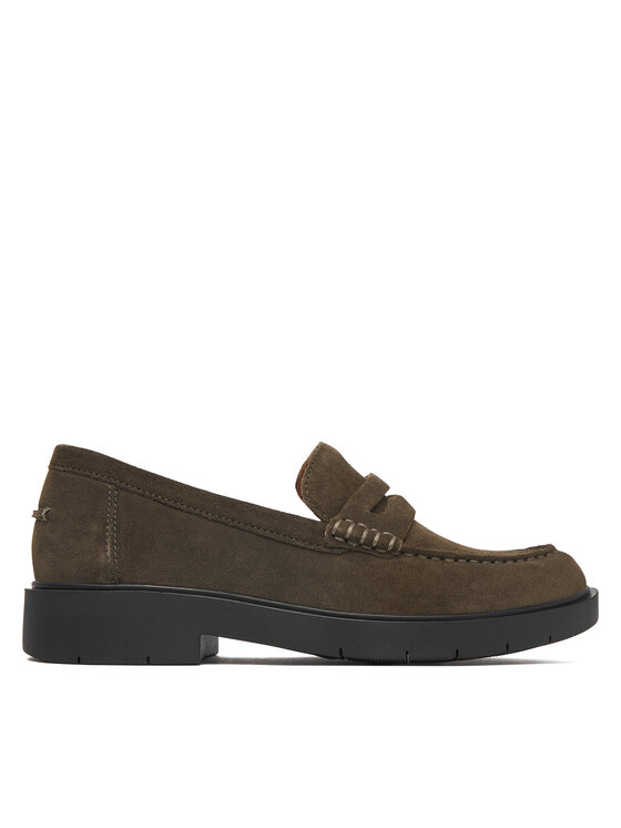 Geox Loafersy D Spherica Ec1 B D65DKB 22 C3009 Zielony ciemny